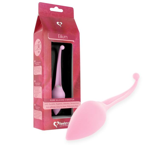 FeelzToys Eilium Vibrerend Ei Roze Vibrerend eitje voor stimulatie van de clitoris, maar ook zeer spannend te gebruiken door stelletjes