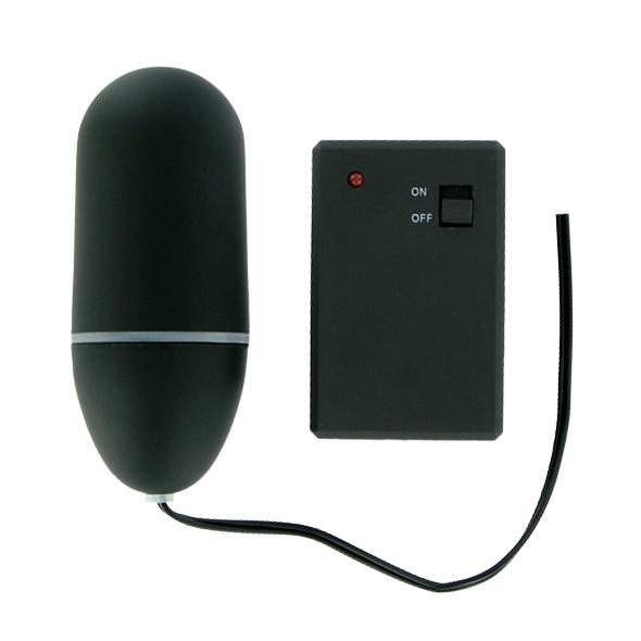 Draadloos Vibrerend Ei Zwart Krachtige waterproof draadloze remote controlled vibrator