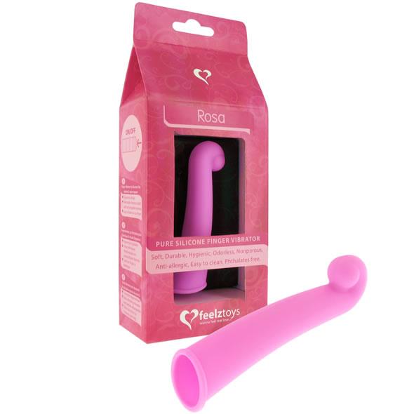 FeelzToys Rosa Vingervibrator Roze Krachtige vingervibrator die naast de clitoris ook de G-spot weet te bereiken